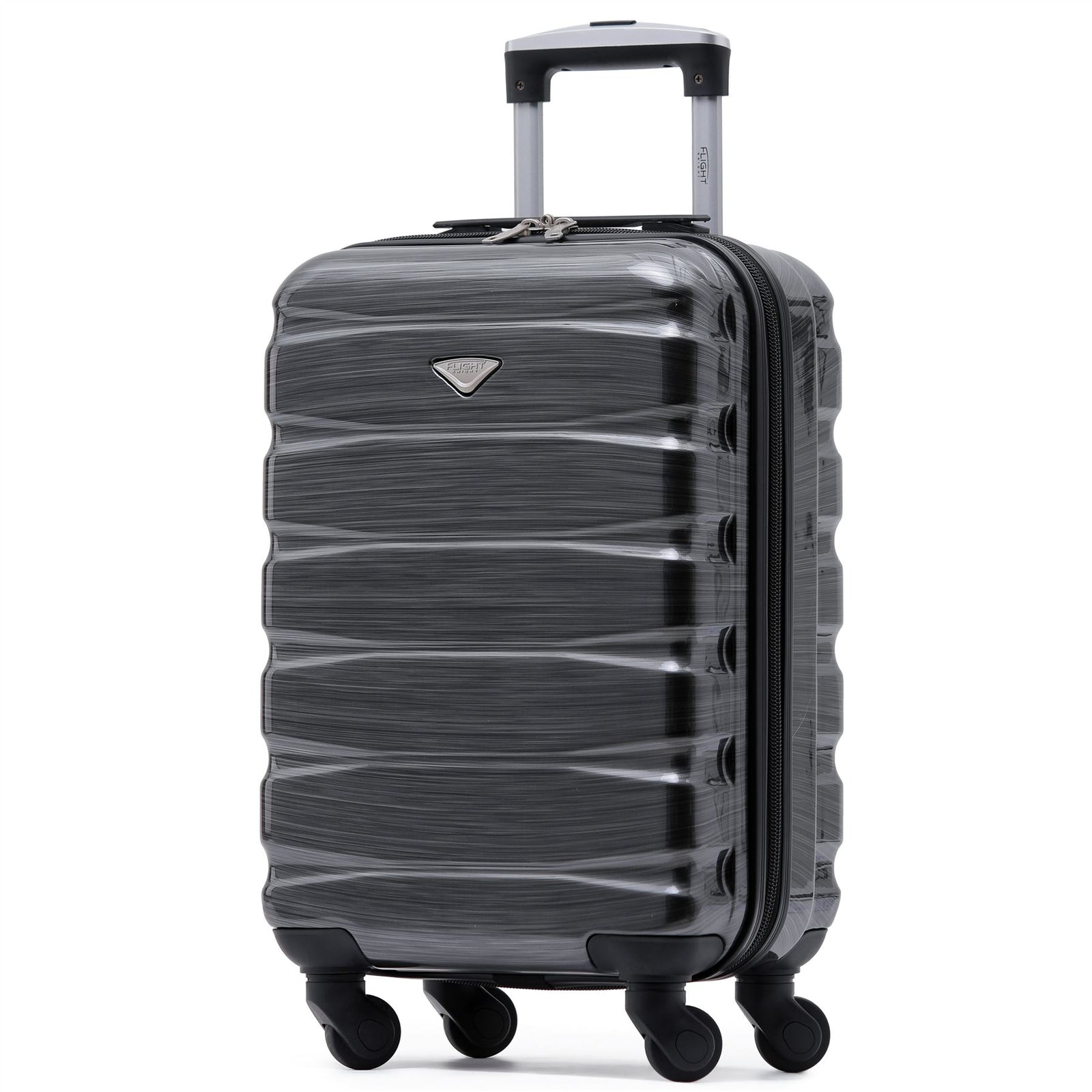 55x35x20cm Cabin Carry On Suitcase Hard Shell Overhead Luggage 100+ Airlines Approved | Cabin | Dark Grey