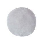 Luxury Velvet Round Cushion | 40cm x 40cm | Light Grey