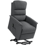 Power Lift Recliner Electric Chair W/ Remote | Dark Grey
