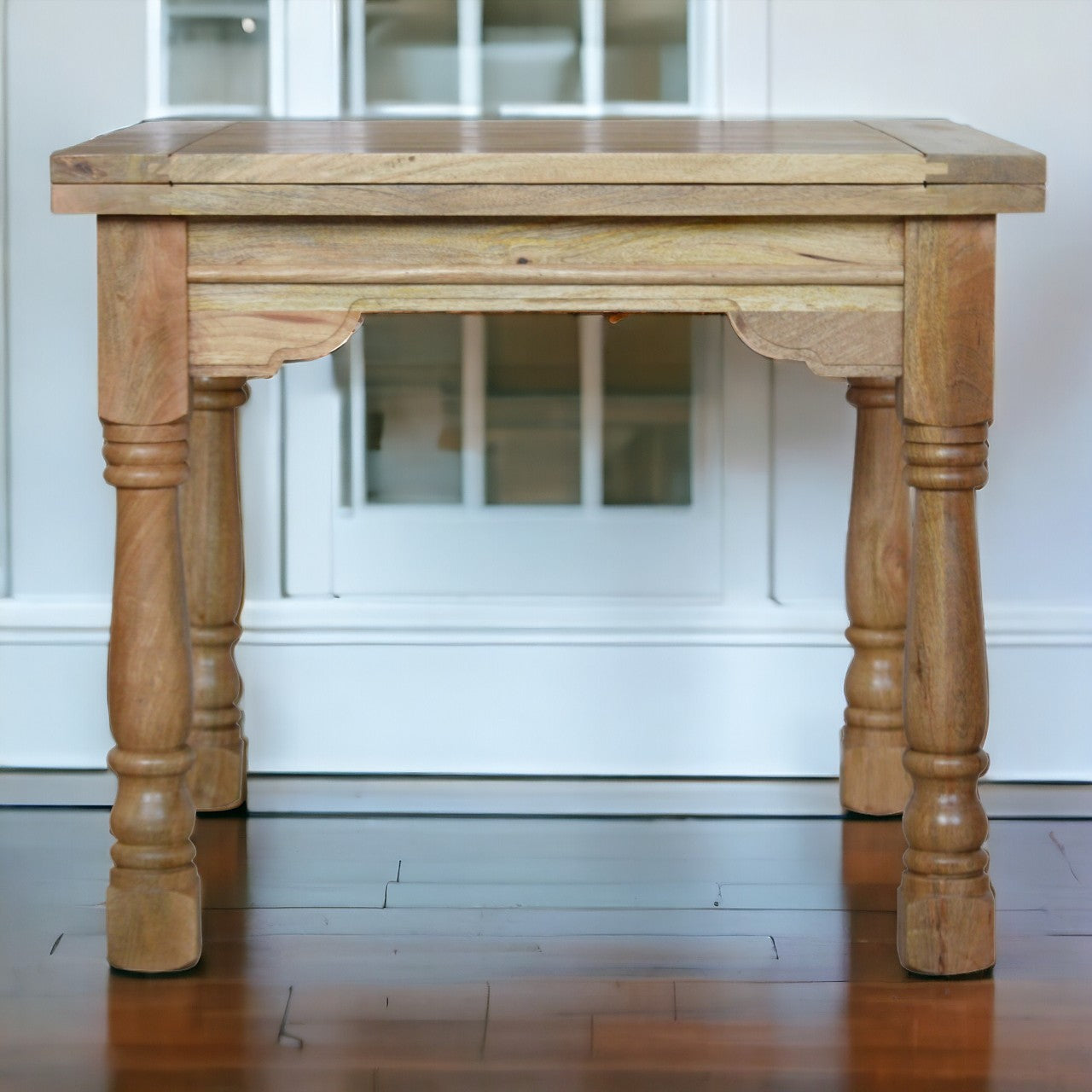 Solid Mango Wood Granary Butterfly Dining Table