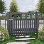 120cm W X90cm H Outdoor Wooden Garden Gate Fence Door | 120cm x 90cm | Grey