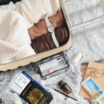 45x36x20cm Lightweight Underseat Cabin Carry On Suitcase - 100+ Airline Approved - Hard Shell Luggage - 4 Wheels | 45 x 36 x 20cm | Champagne