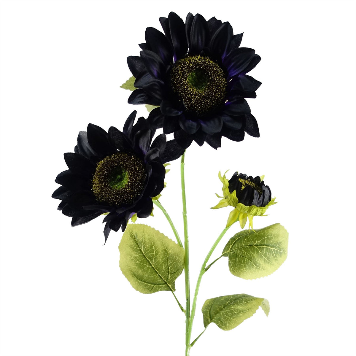 Pack Of 6 X 88cm Purple Artificial Sunflower 18 Heads