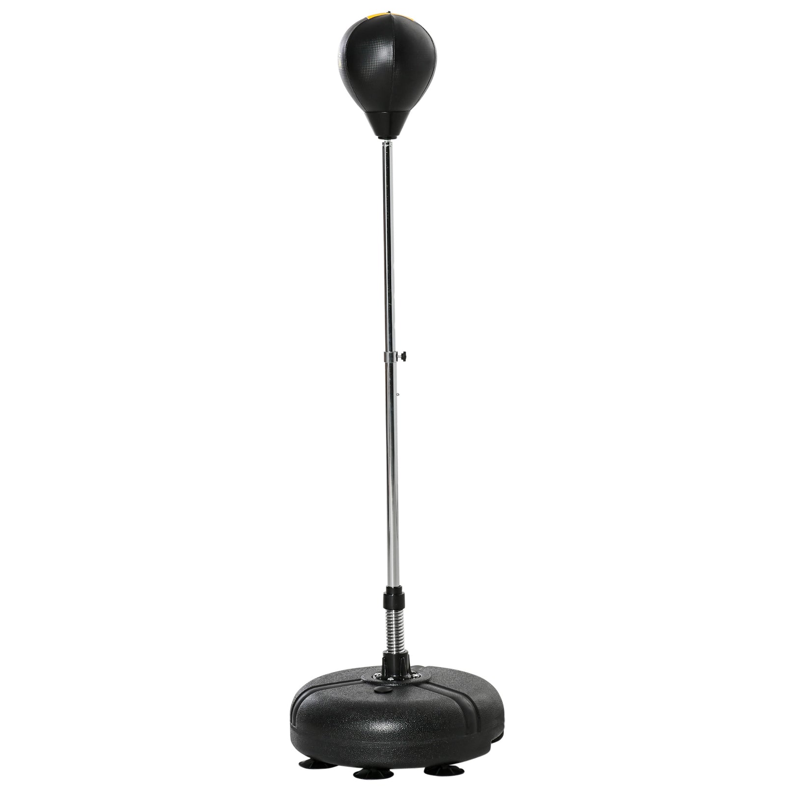 Punching Bag Set With Stand And 4-level Adjustable Height | Black