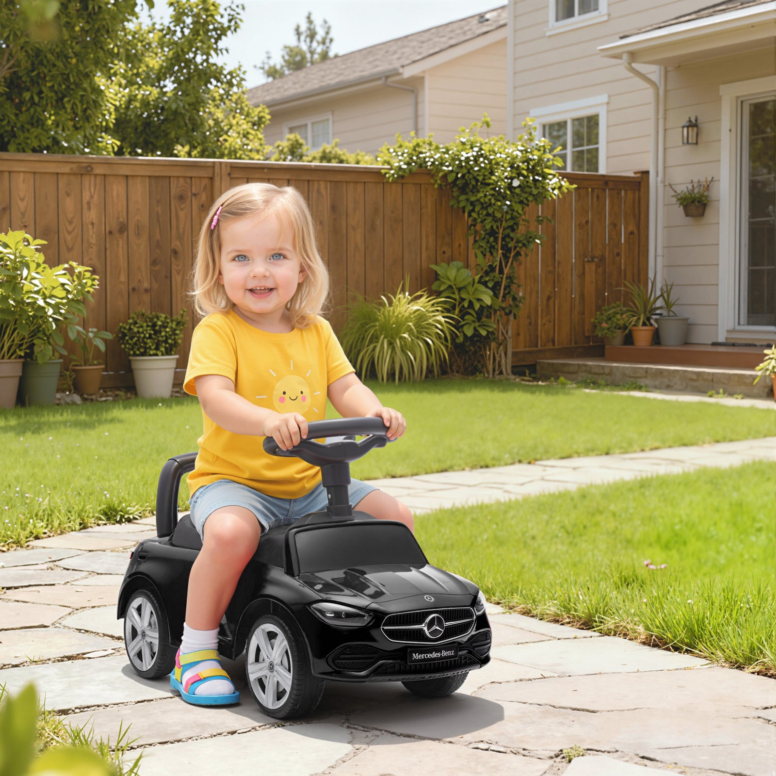 Official Mercedes-benz Ride On Car For 18-36 Months | Black