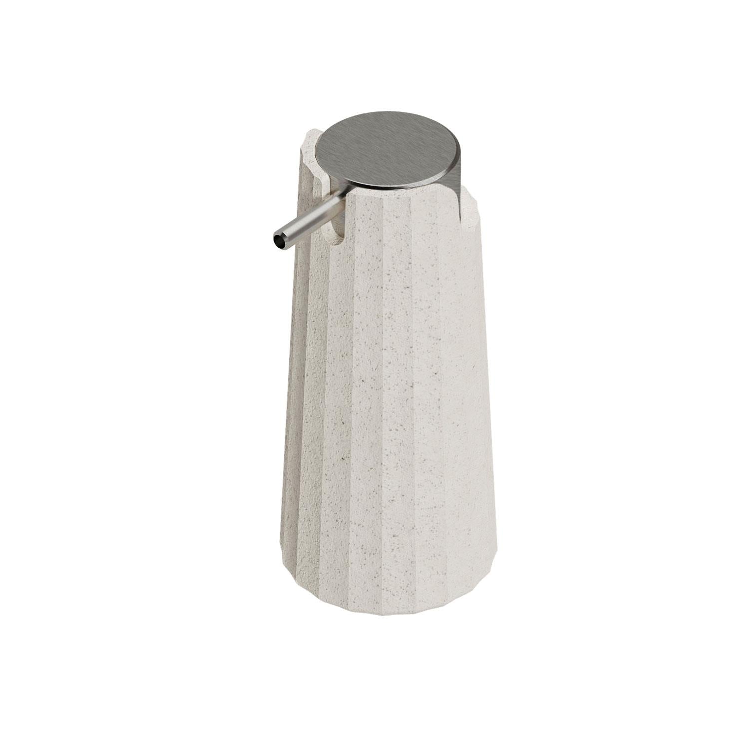 Soap Dispenser, 200ml White, Recycled Materials, Avenir Collection
