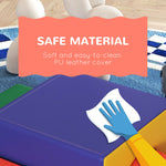 4-piece Soft Play Set, Baby Foam Block Toy Toddler 1-3 Years | Red