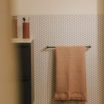 Towel Rail Matt Black Logic (60cm)