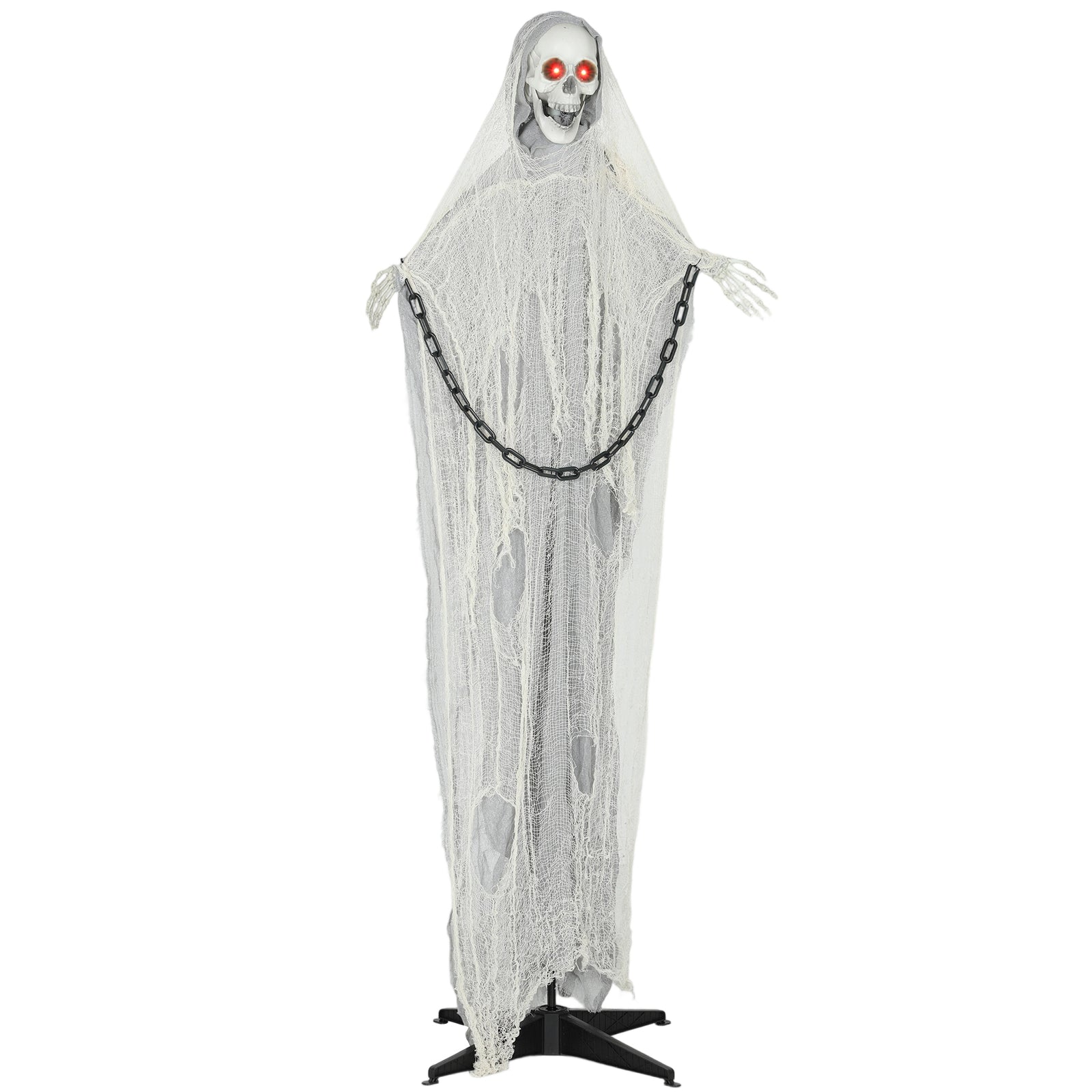 183 Cm Life Size Scary Halloween Decorations, Battery Operated