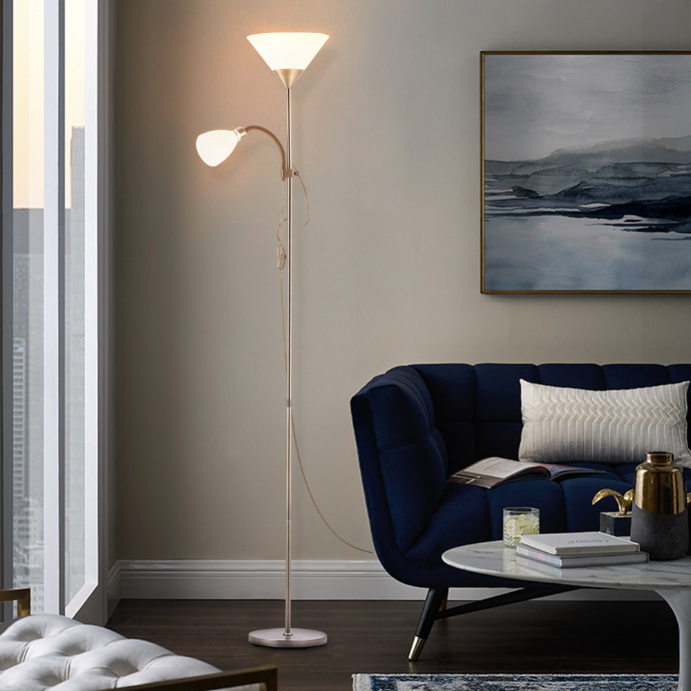 Modern 2 Light Floor Lamp