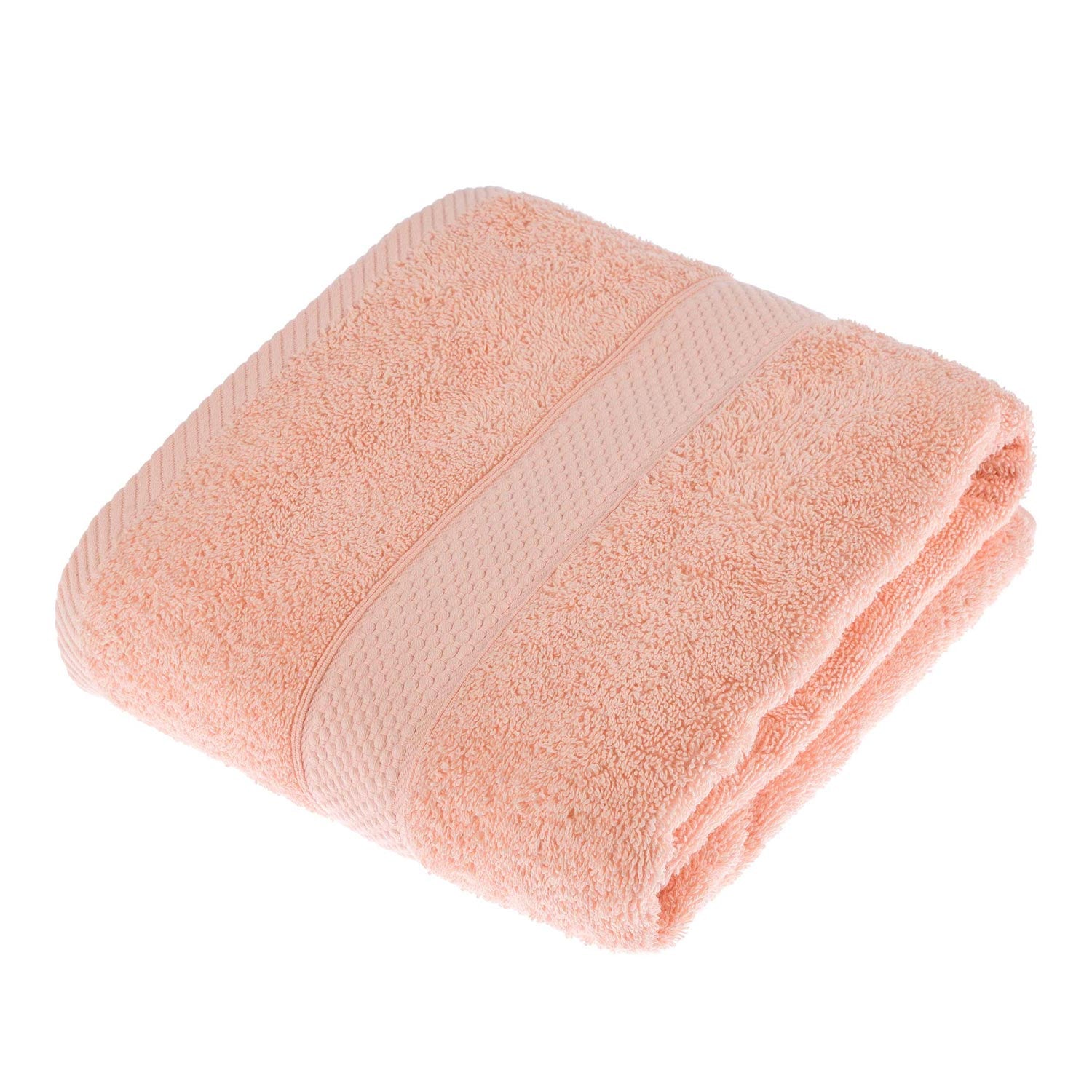 Turkish Cotton 500gsm Towel | Bath Towel | Peach