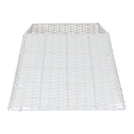 Rattan Christmas Tree Skirt Foldable Basket Decoration | White
