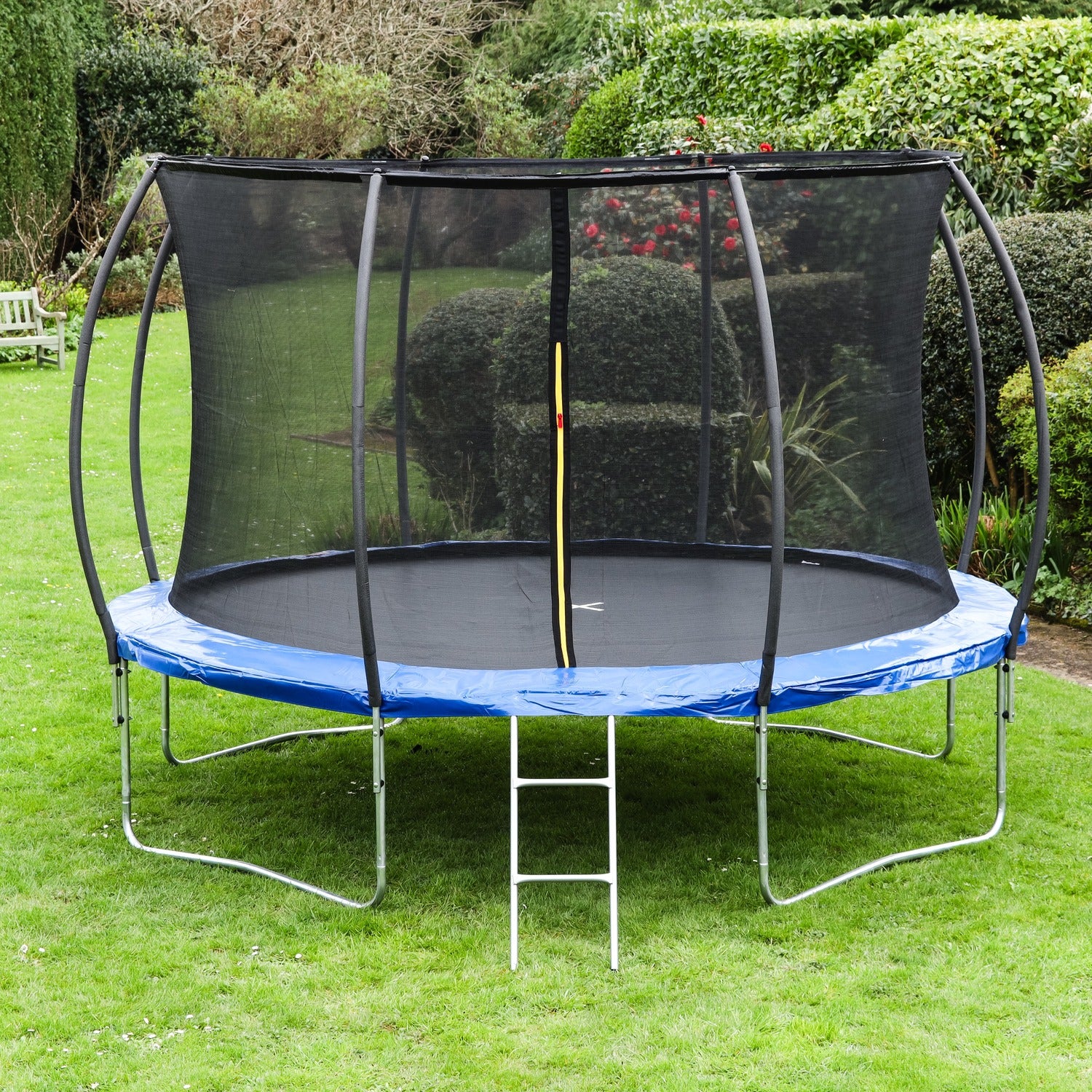 Leapfrog Lantern Shaped Trampoline Package | 14ft | Blue