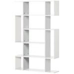 5 Tier Bookshelf Freestanding Decorative Storage Shelves