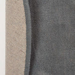 Hand Tufted Plain Cotton Large Round Rug | 150cm | Grey