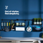 Hanging Dish Drainer - Black