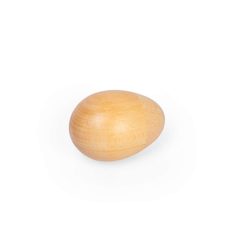 Bigjigs Toys Natural Egg Shaker 2 Pack