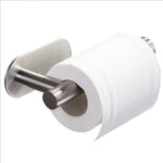 Modern Wall Mounted Stainless Steel Toilet Paper Roll Holder For Bathroom | Silver