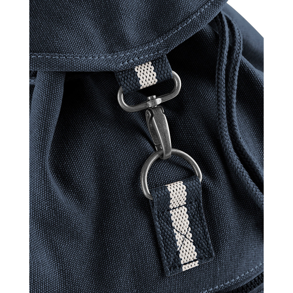 Vintage Canvas Backpack - 18 Litres | One Size | Navy Blue