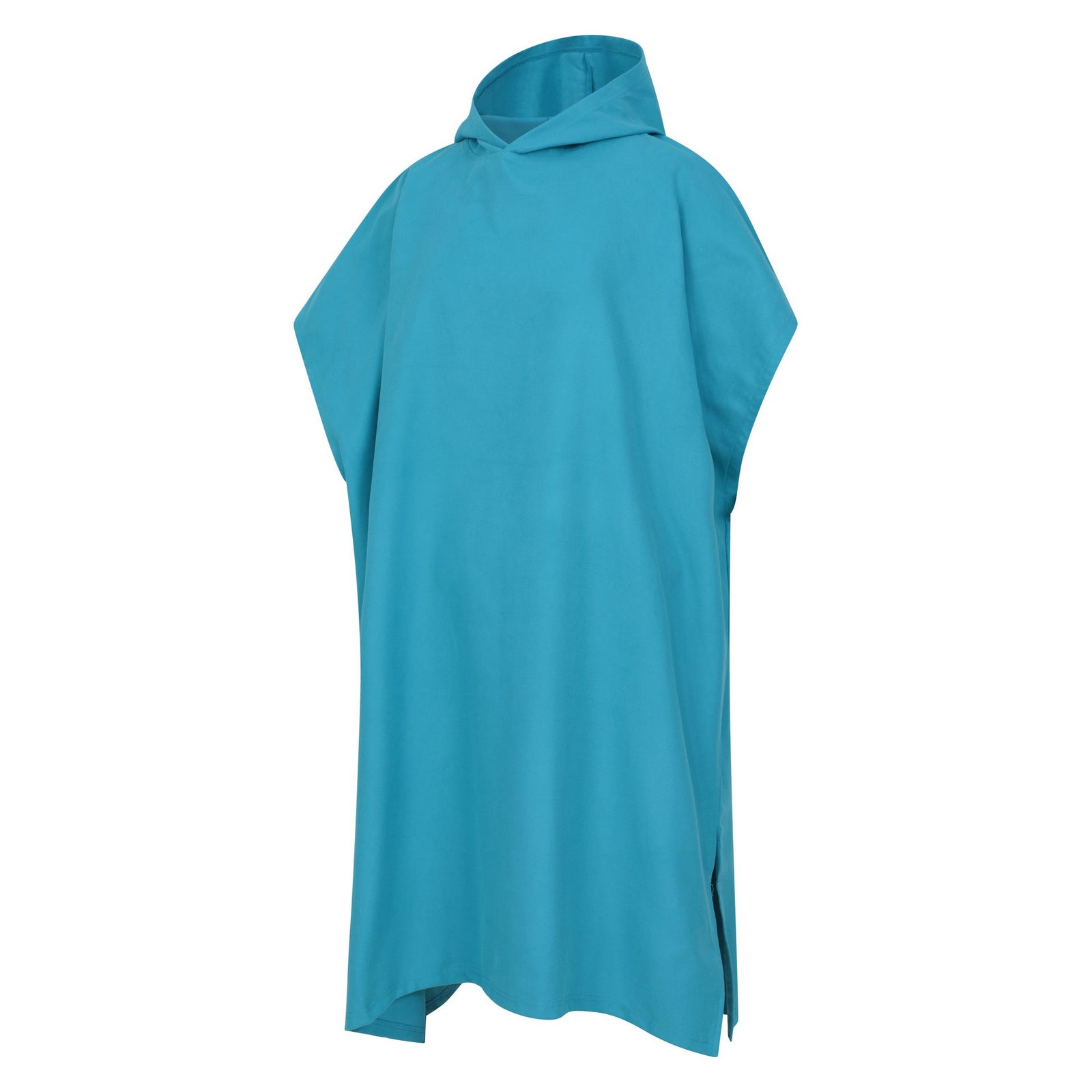Womens/ladies Lagoon Microfibre Poncho | One Size | Blue