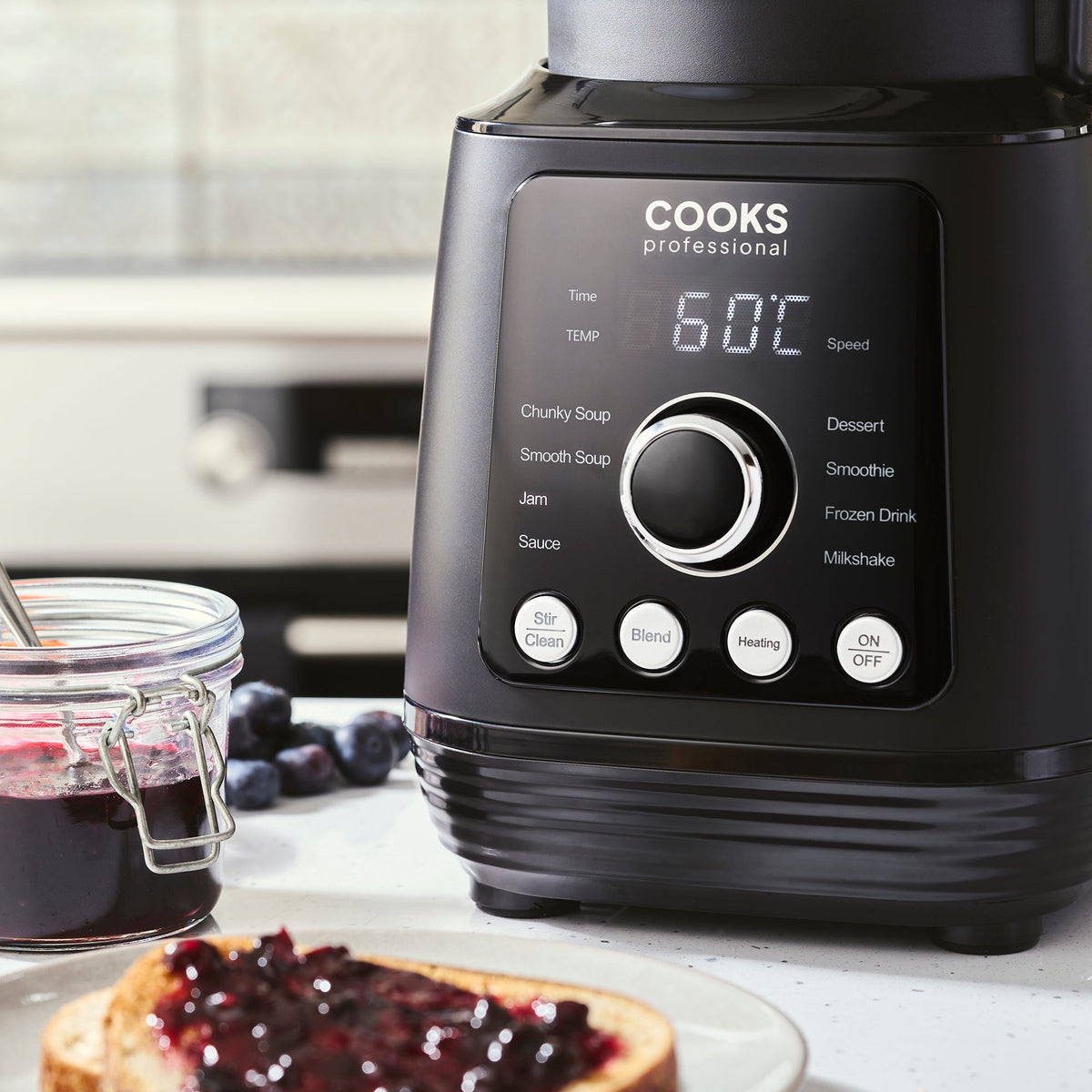Heated Blender And Soup Maker