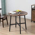 Dining Table For 4, Industrial, Steel Base