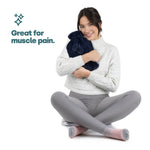 Plush Hot Water Bottle | Navy Blue