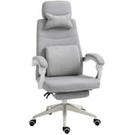 Home Office Swivel Chair W/ Footrest