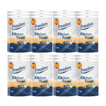 Freedom Aloe Vera 3-ply 90 Rolls + Rhino Jumbo Kitchen Towels 24 Rolls