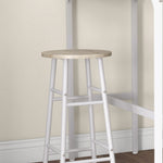 3 Piece Bar Set, Industrial Kitchen And Chair Set | Oak