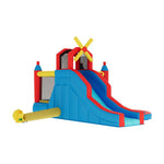 Breeins Large Inflatable Castle Bouncy House With Double Slides, Kids Bounce House Play Centre,heavy-duty Oxford Fabric, 480w Air Blower Included