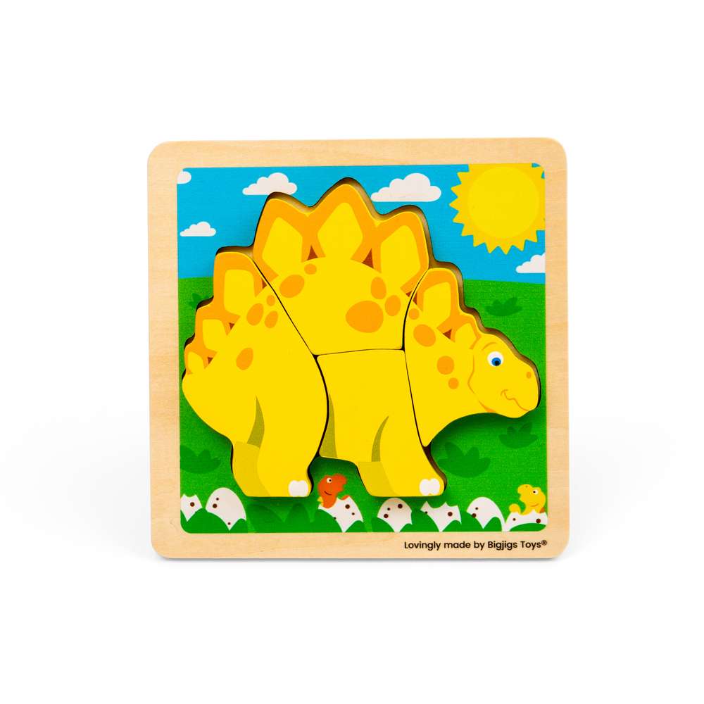Bigjigs Toys Chunky Lift Out Stegosaurus