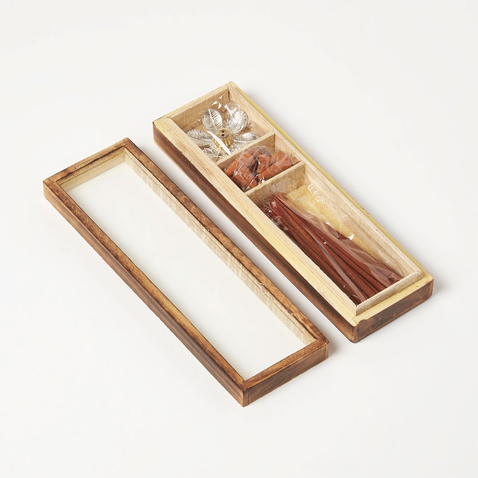 HOMESCAPES Zen Incense Gift Set Amber &ginger Lily