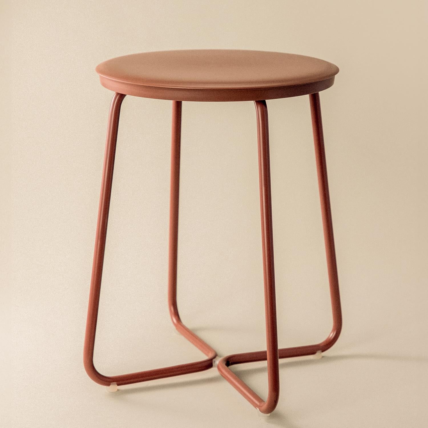 Multi Functional Stool, , Small Side Table, Brown, Geyser Collection