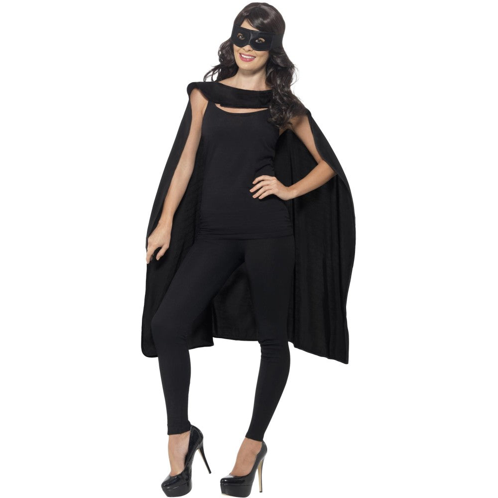 Cape, With Eyemask | Black