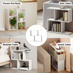 Levede 20cm Slide Table For Living Room Sofa End Narrow Space 3 Tier Storage