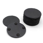 Slate Coasters Round 80 Pieces 10cm Drinking Mat Wholesale