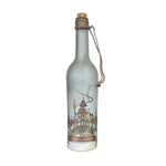 Sparkling Led Christmas Wine Bottle Decoration | Unique 30cm Full Sized Festive Ornament