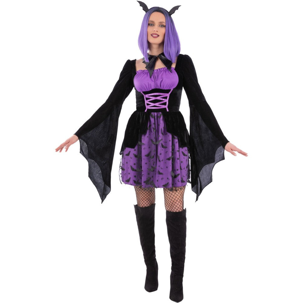 Purple Cosplay Vampiress Costume | Small
