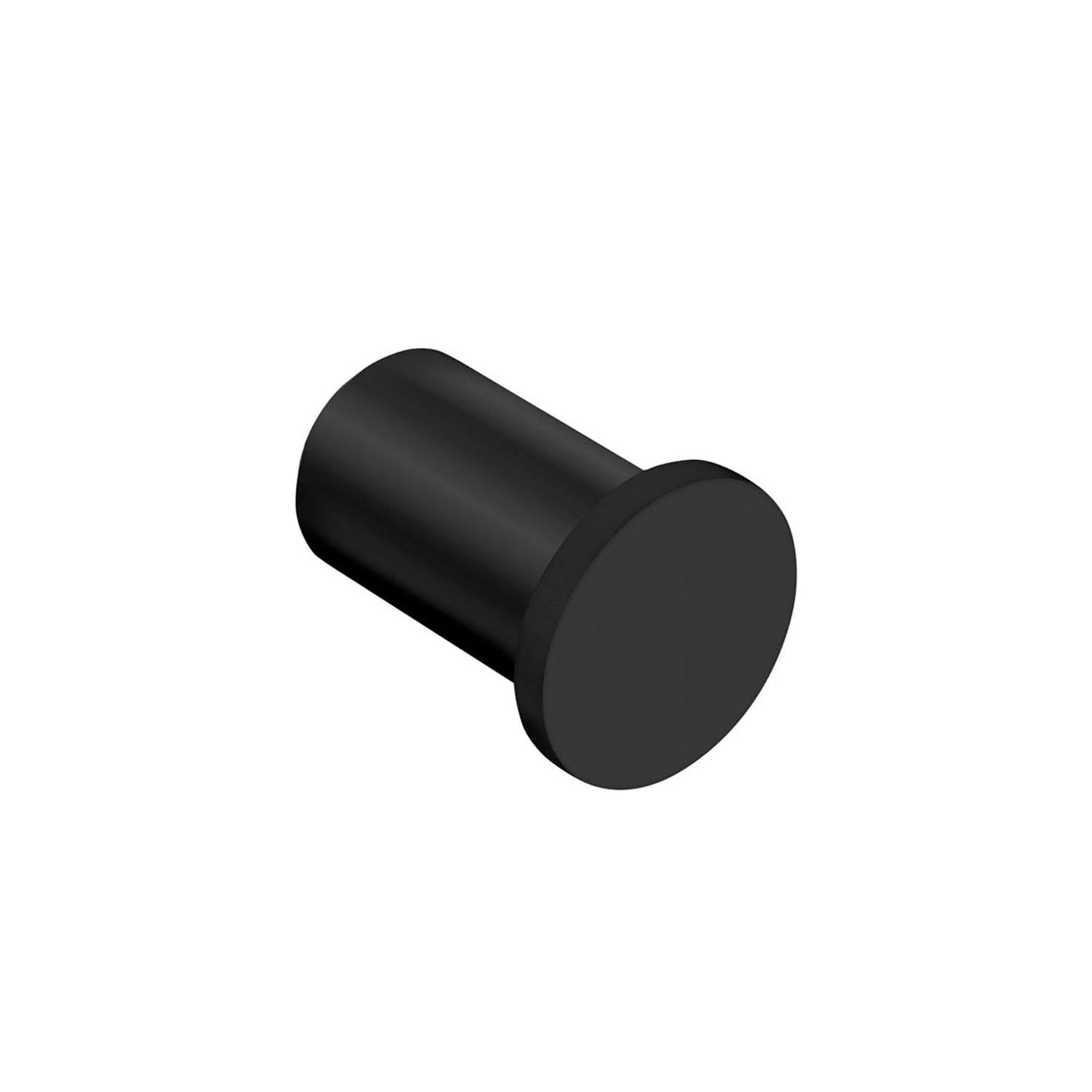 Towel Hook, Robe Hook, Coat Hook, Matt Black, Logic Collection