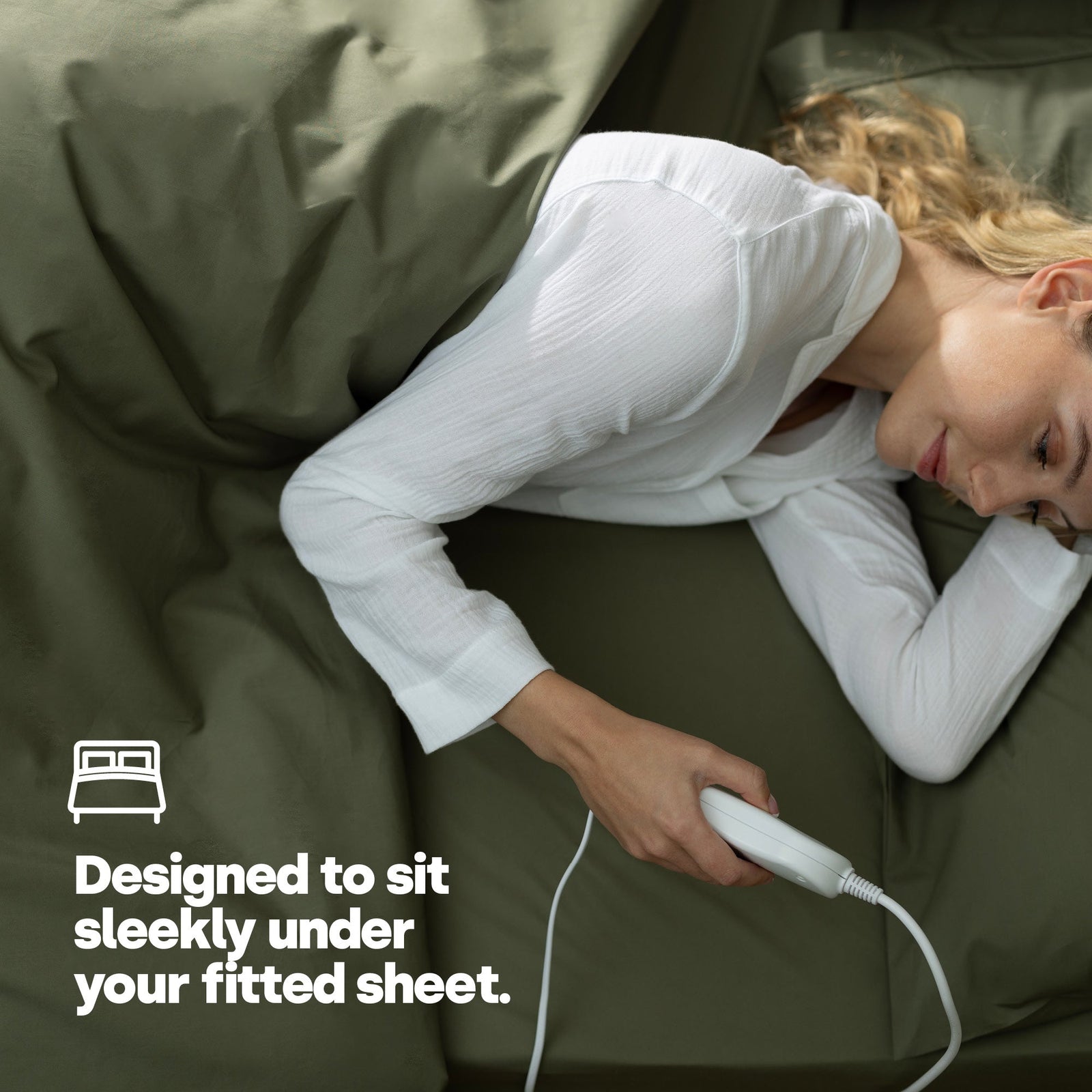 Livivo King Size Dual Control Electric Under Blanket With 3 Temperature Levels