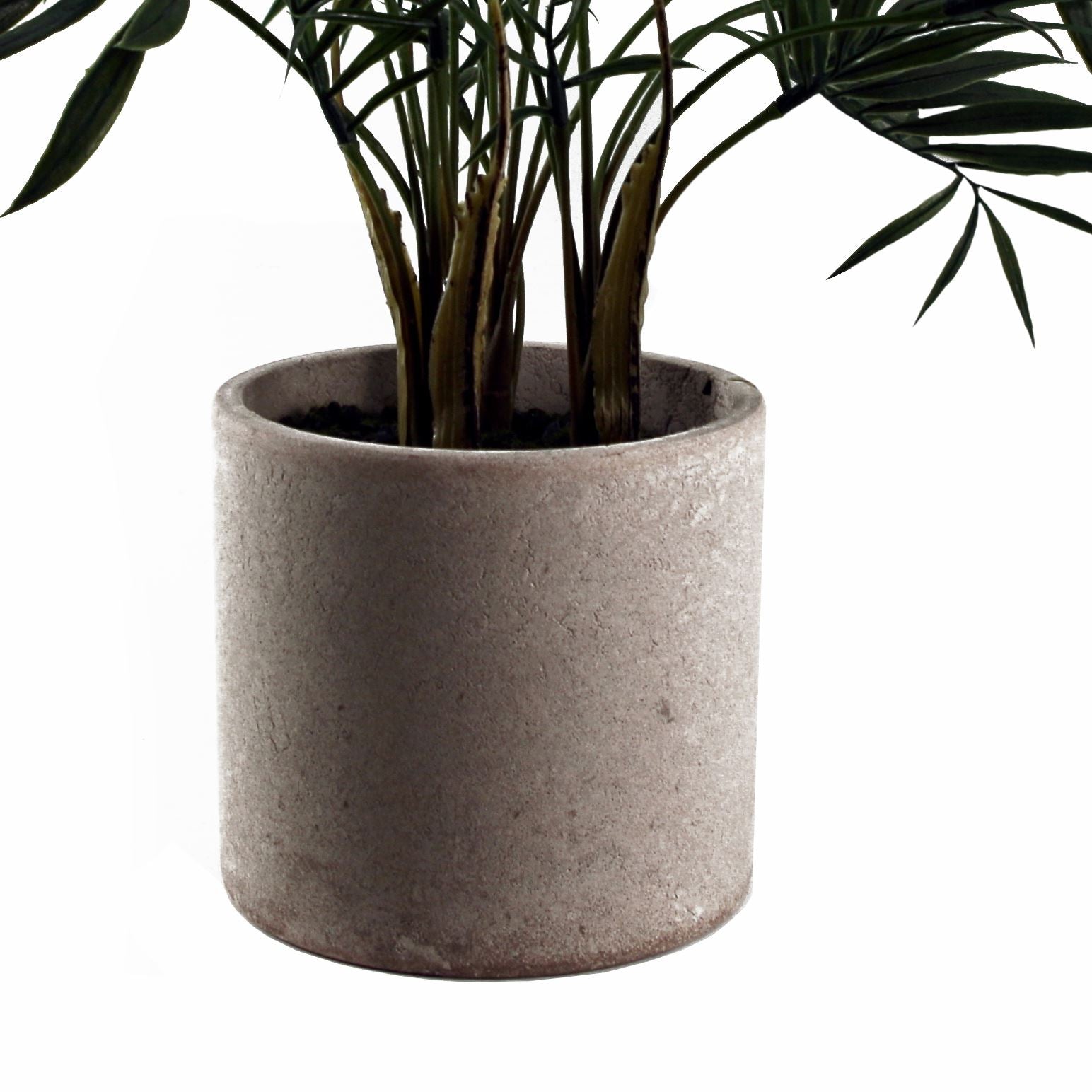 40cm Artificial Mini Palm In Decorative Planter