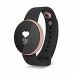 Water Resistant Smart Watch With Oled Display & Bluetooth Connectivity | Gold