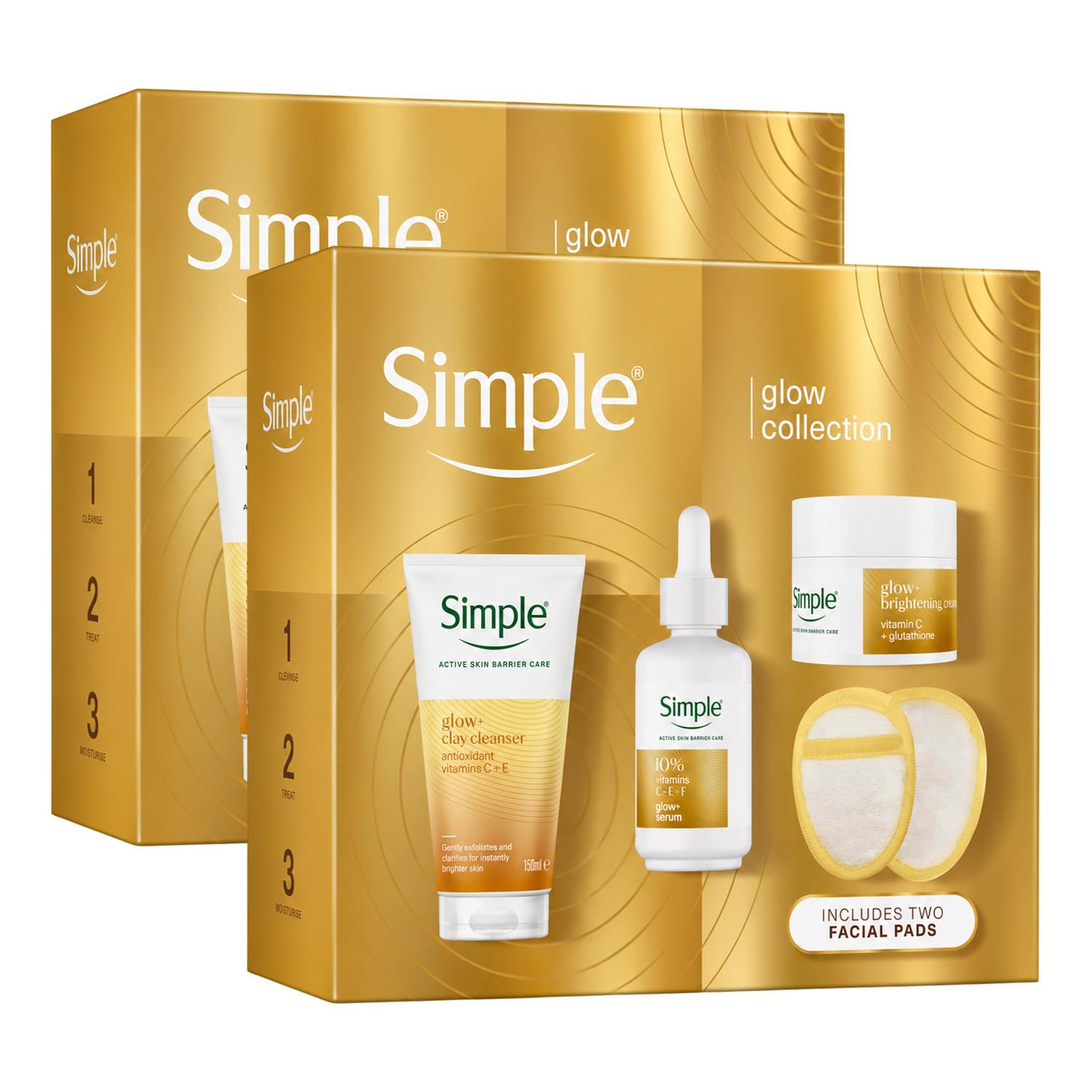 Multi Branded Glow Collection Gift Set With Cleanser And Serum | Set of 2
