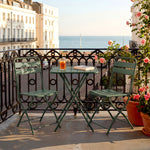 Colourways Vibrant Folding Patio Or Balcony Set | Green