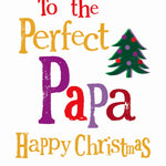 Papa' Dad Christmas Card Official Product