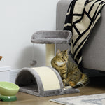 Cat Tree Kitten Scratching Scratcher Cosy Sisal Home Play Rest Activity | Gray