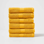 Turkish Cotton 500gsm Towel | Hand Towel | Ochre