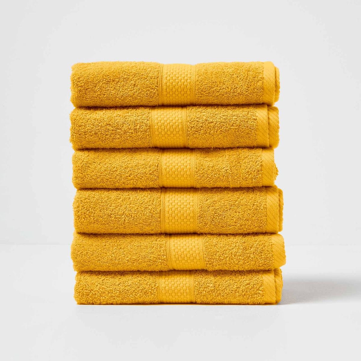 Turkish Cotton 500gsm Towel | Hand Towel | Ochre