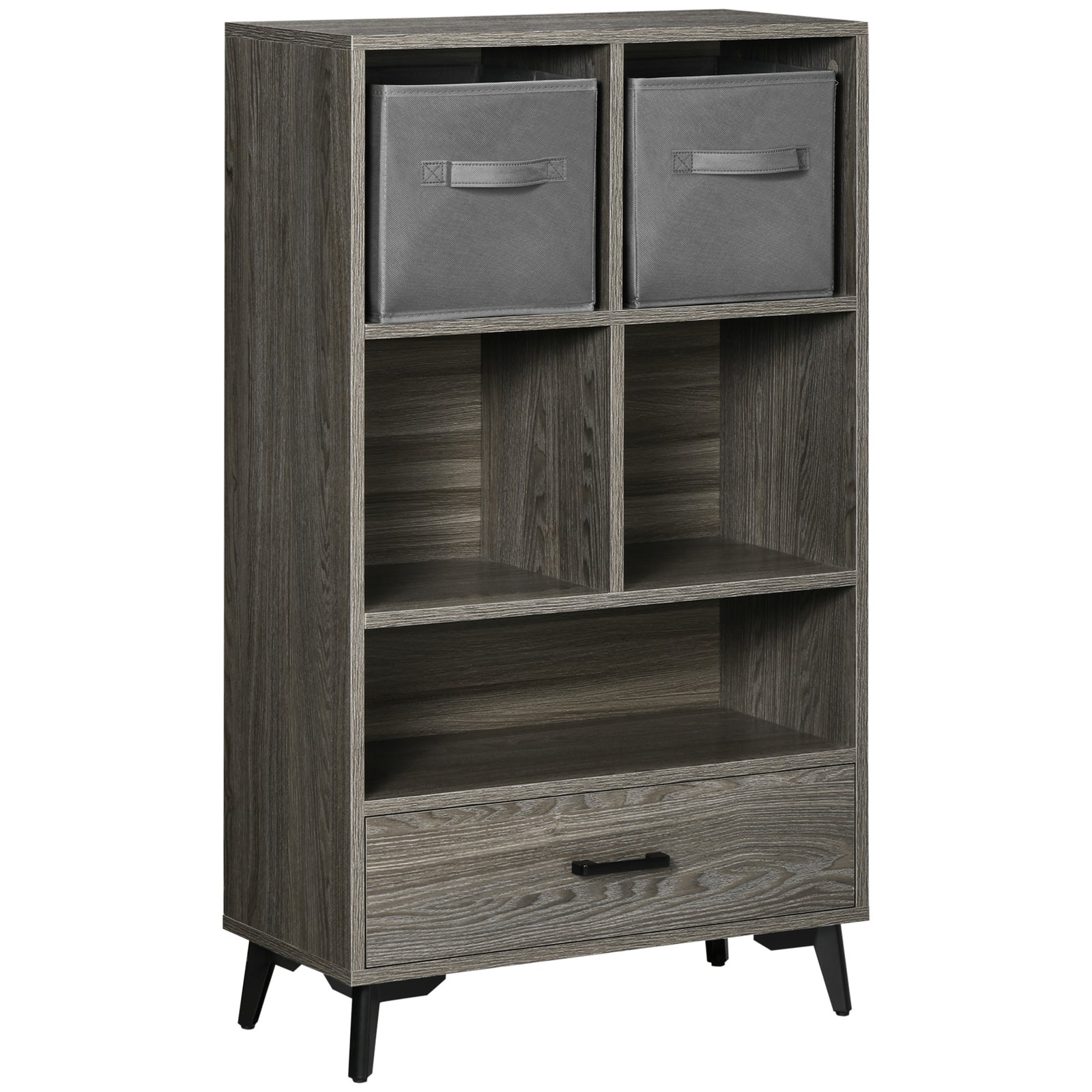 Freestanding Storage Cabinet Display Shelf Storage Drawers